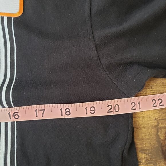 FENDER High Voltage Time Traveller Rock Music Shirt with Dewey Cannabis Co Patch - Picture 7 of 11